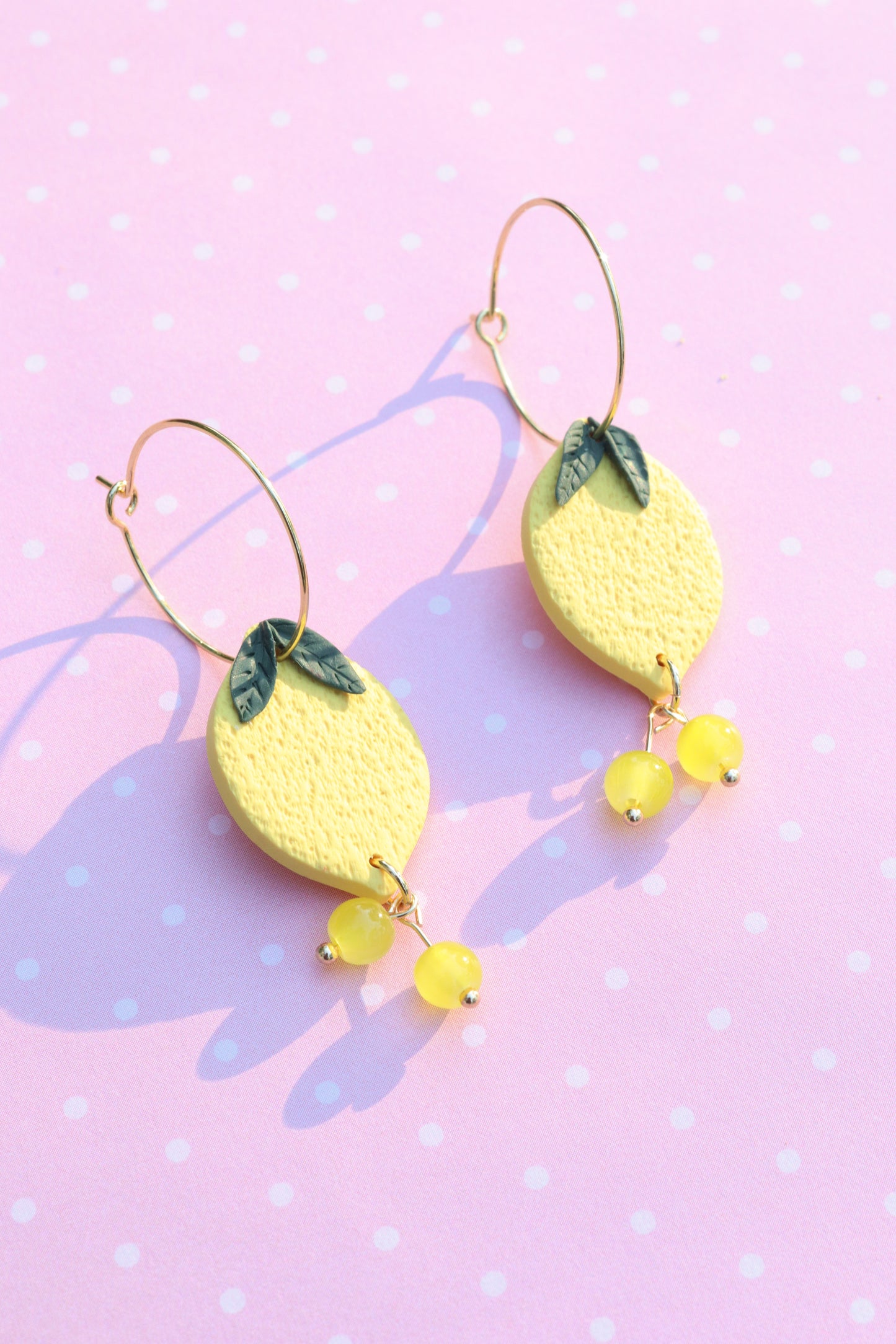 Lemon Drop Hoops