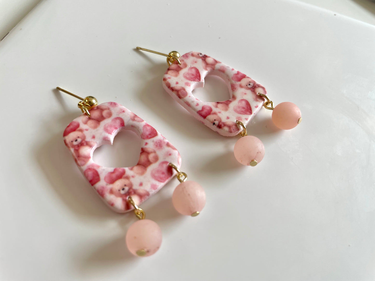 Elsie Heart Dangles
