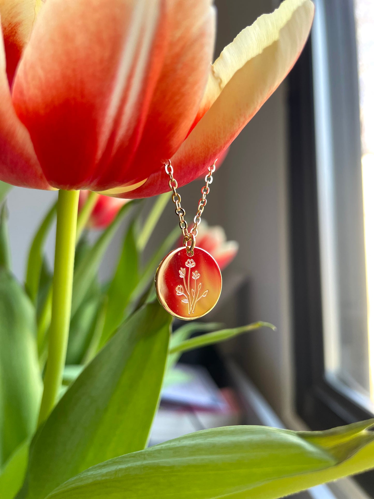 Consider the Wildflowers Gold-Plated Necklace