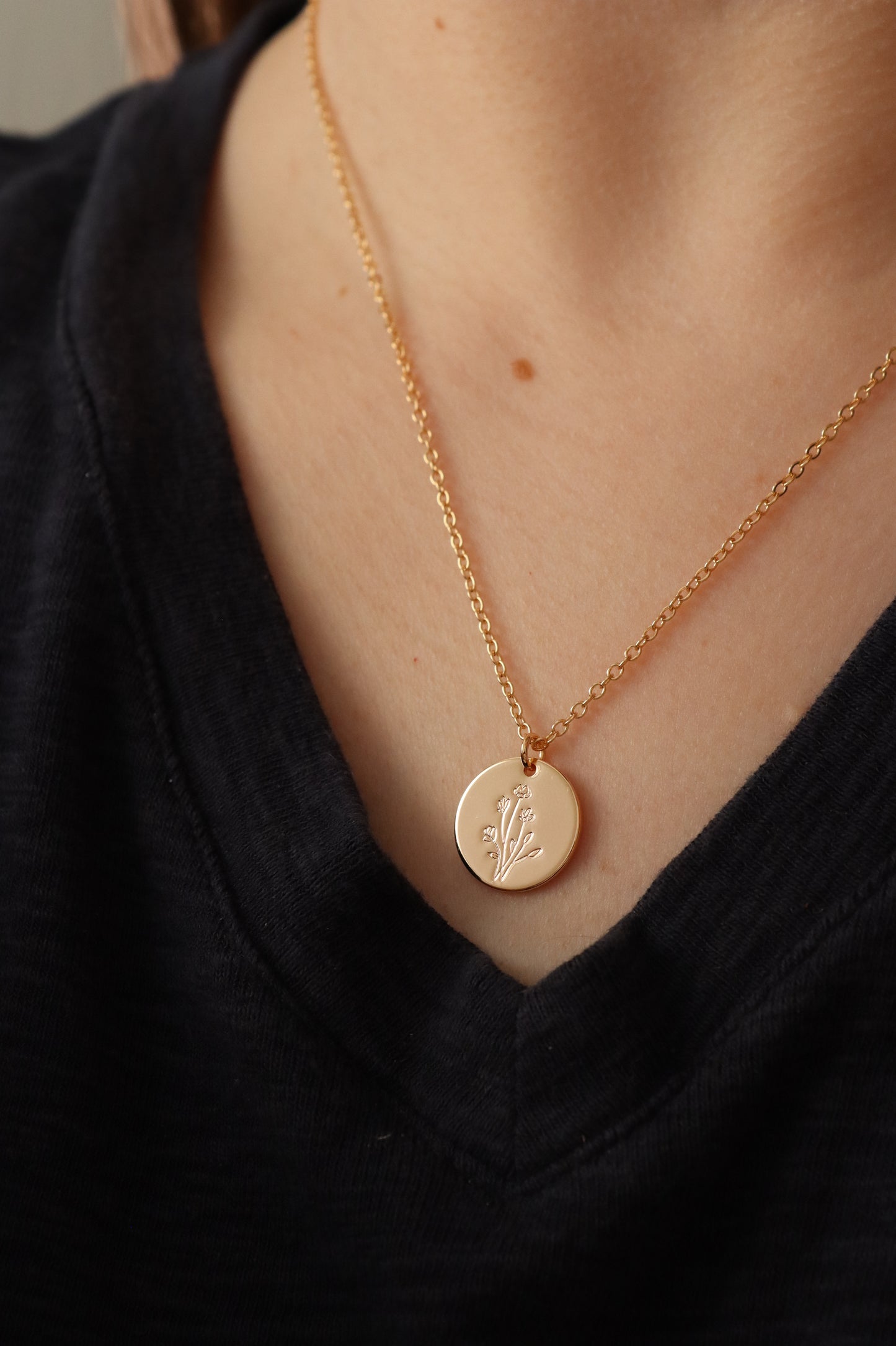 Consider the Wildflowers Gold-Plated Necklace