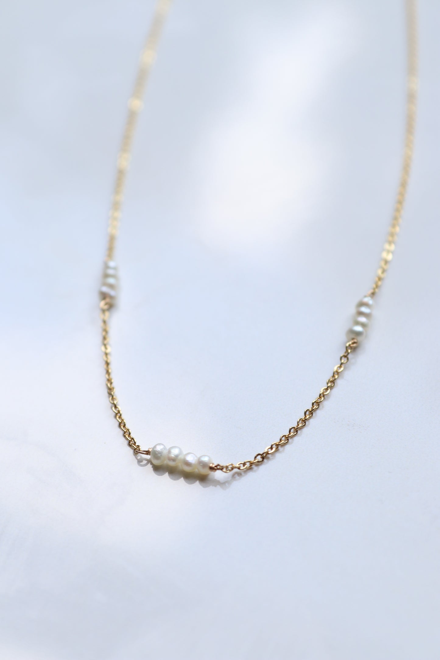 Amalfi Pearl Gold Vermeil Necklace