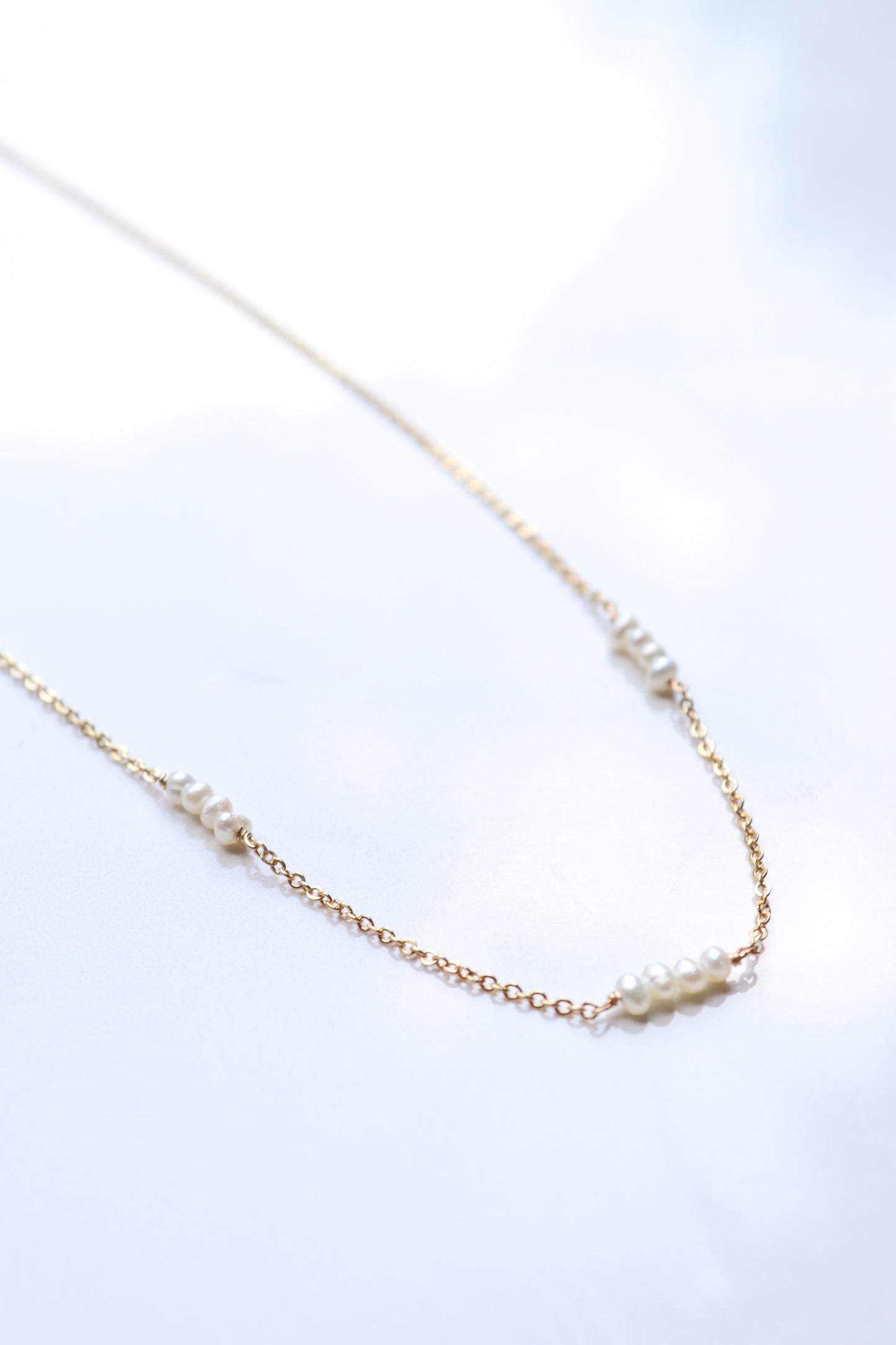 Amalfi Pearl Gold Vermeil Necklace