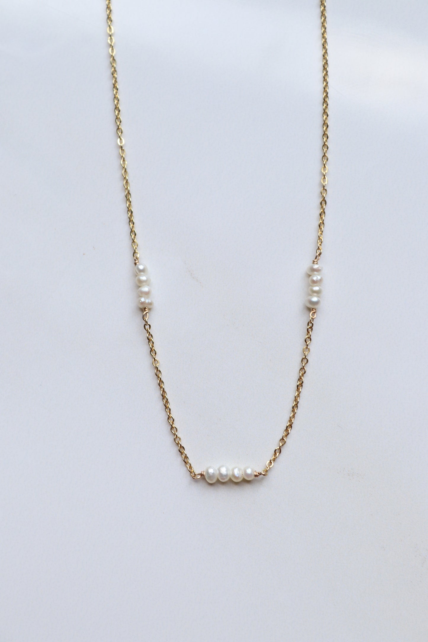 Amalfi Pearl Gold Vermeil Necklace