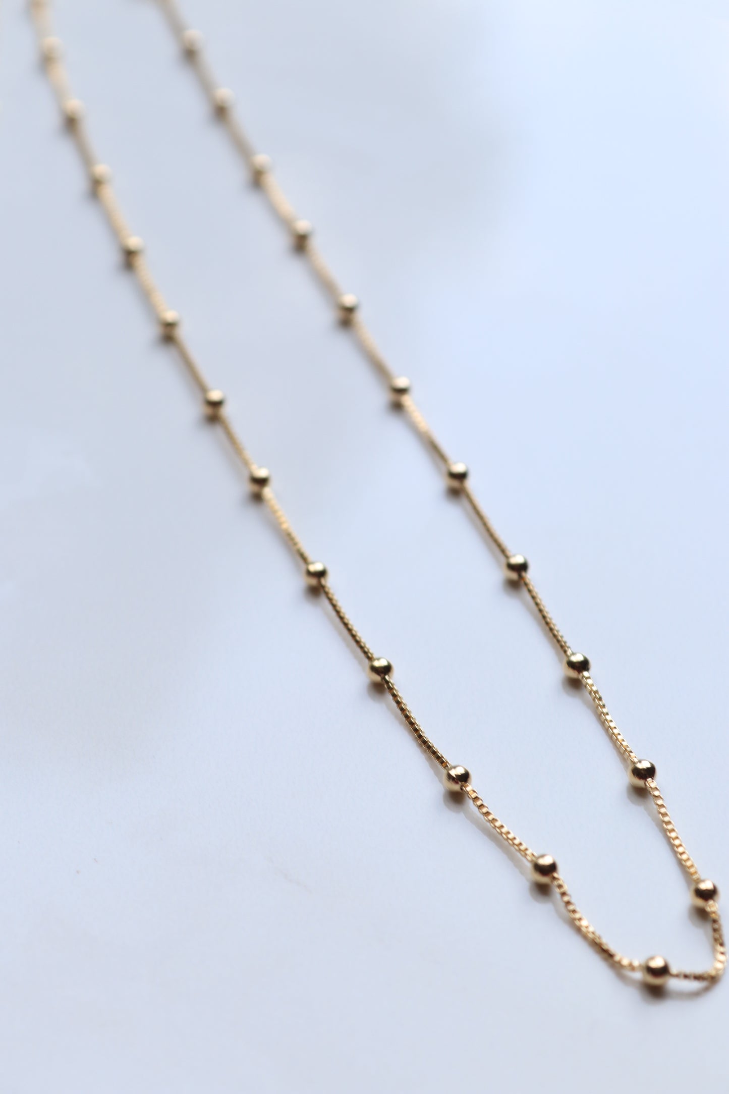 Dottie Gold-Filled Satellite Necklace