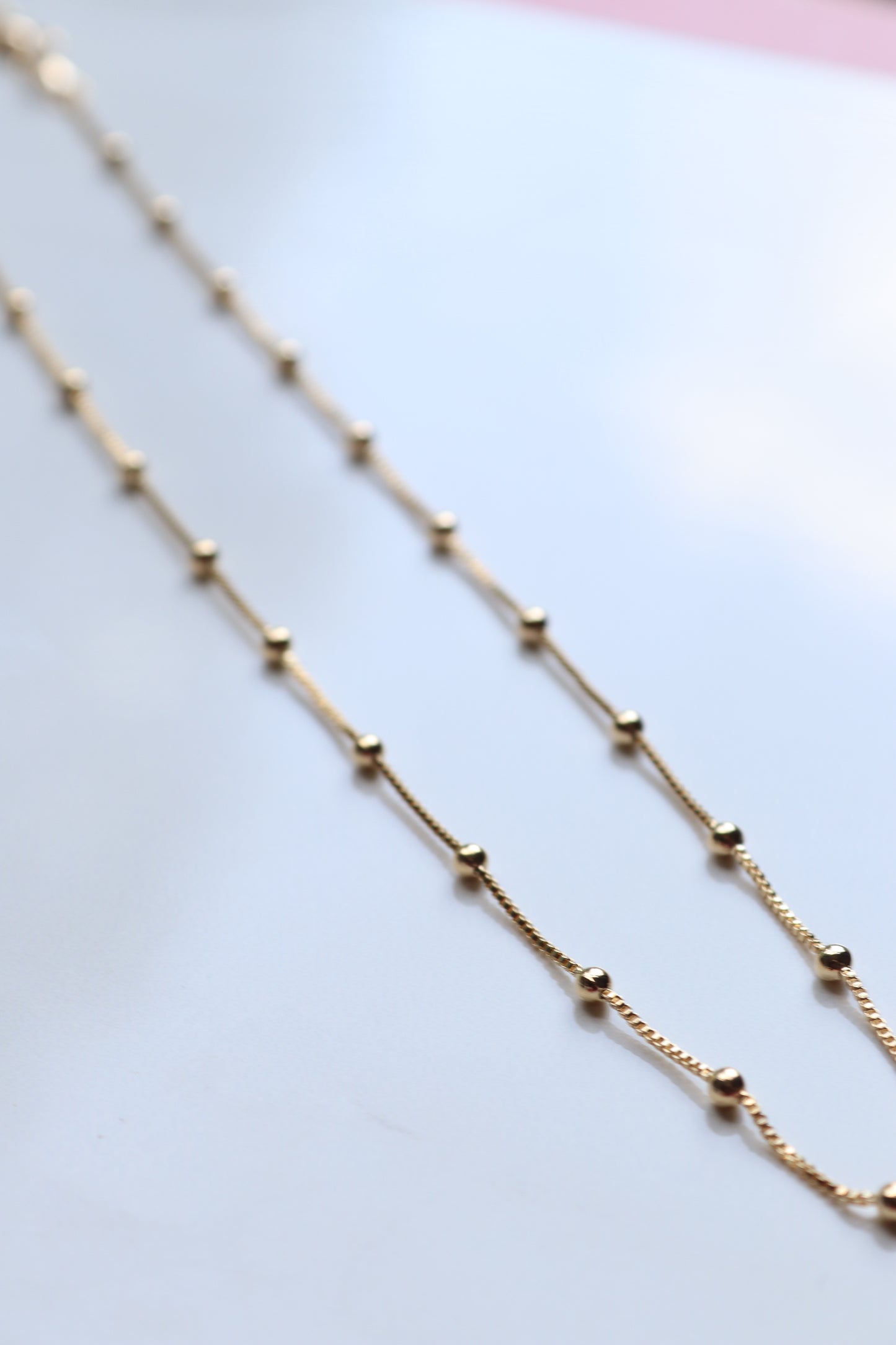 Dottie Gold-Filled Satellite Necklace