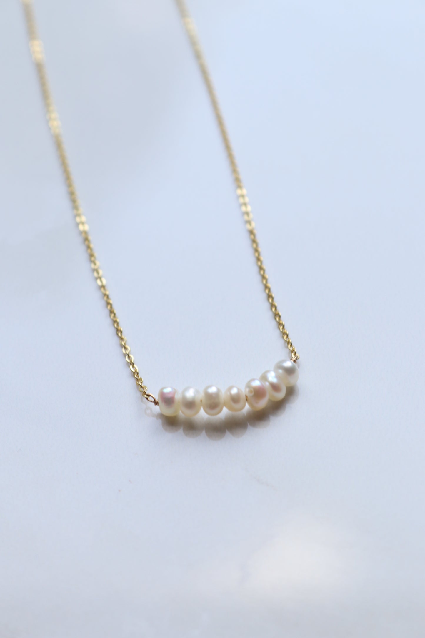 Amalfi Pearl Gold Vermeil Necklace
