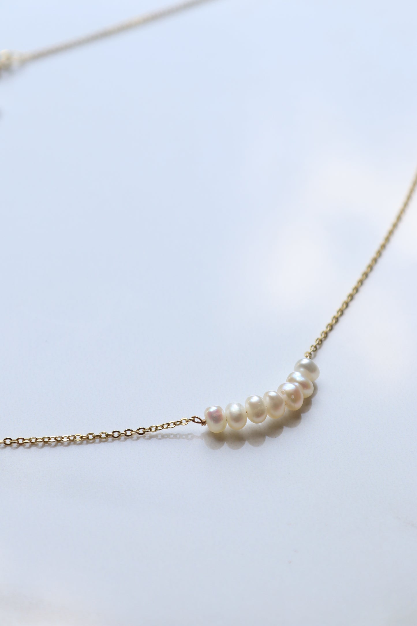Amalfi Pearl Gold Vermeil Necklace