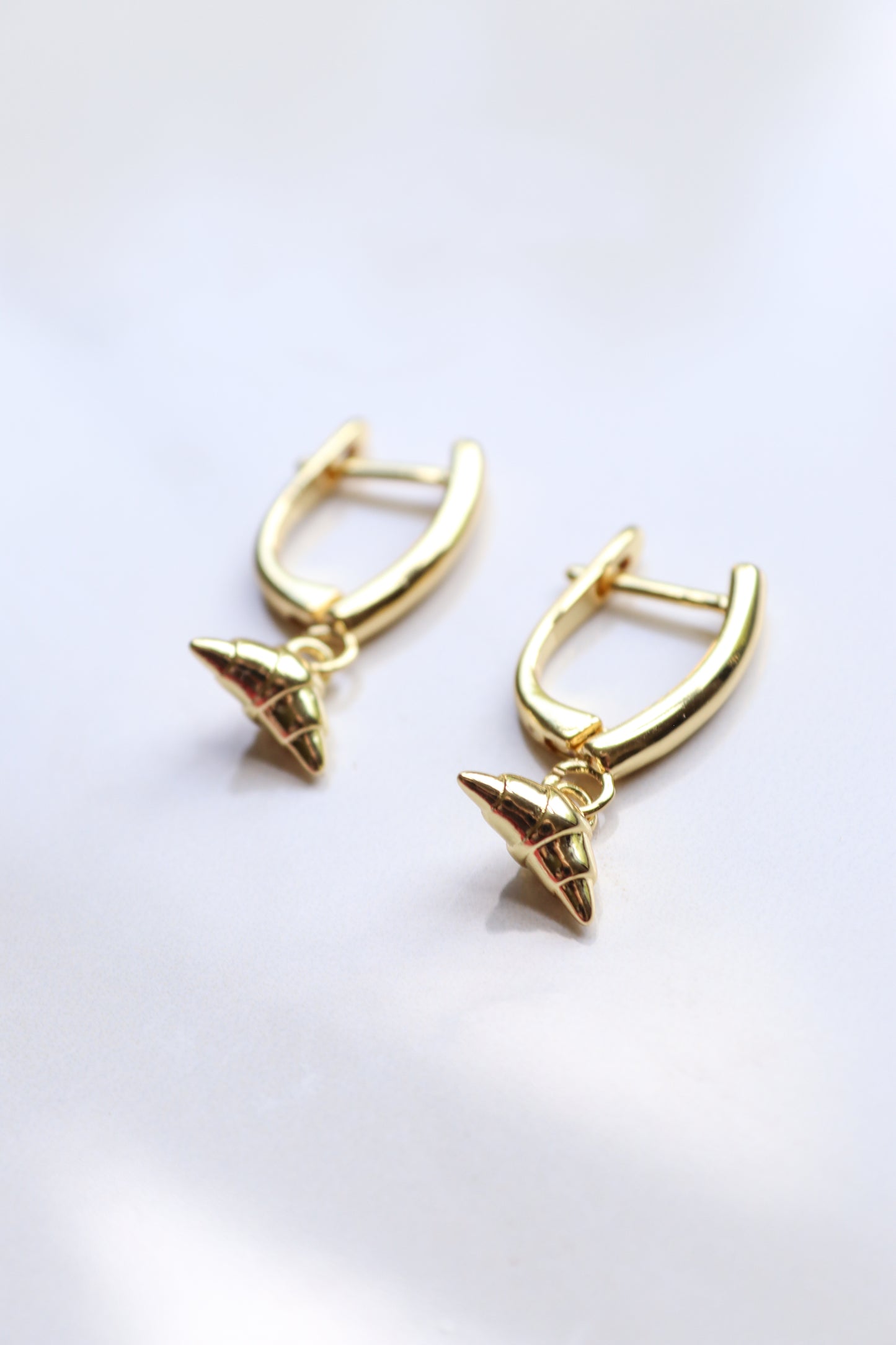 Le Croissant Gold-Filled Earrings
