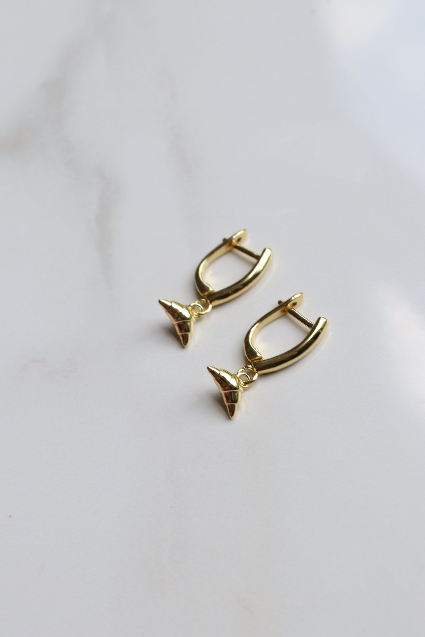 Le Croissant Gold-Filled Earrings