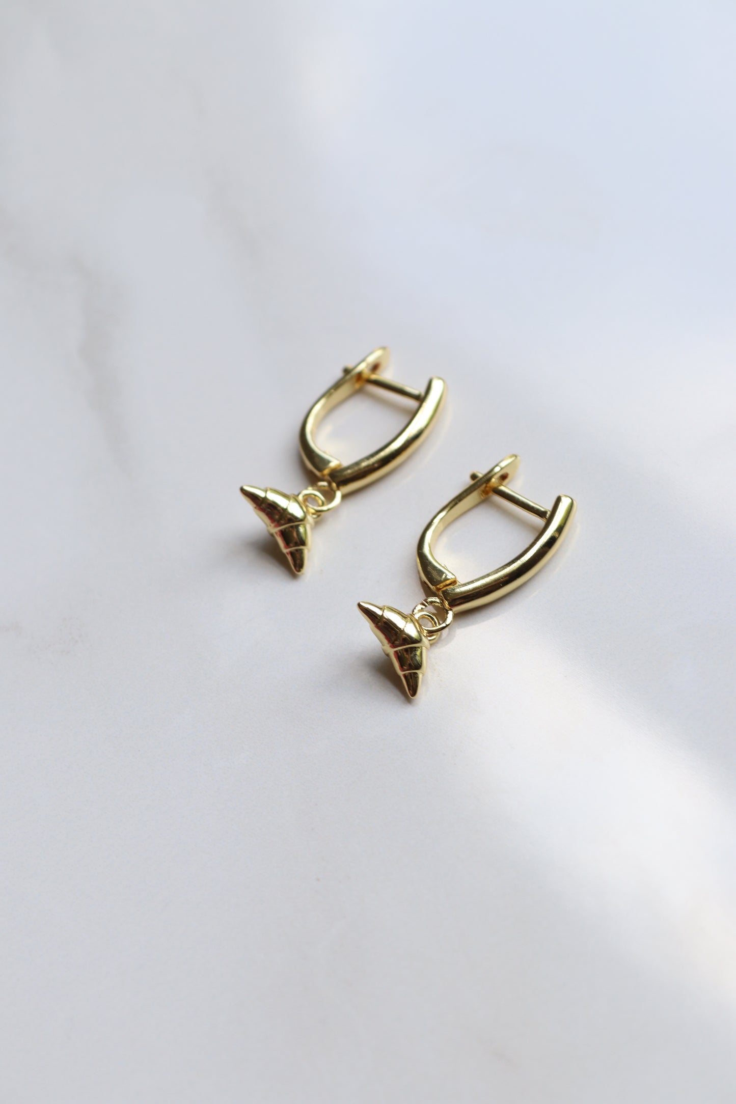 Le Croissant Gold-Filled Earrings
