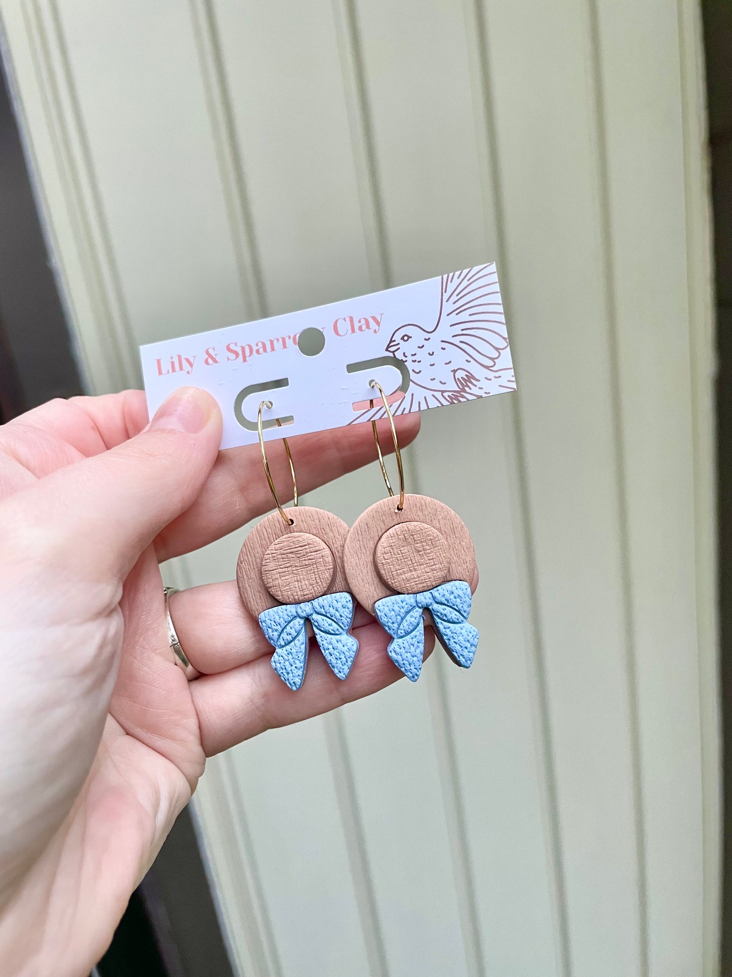 Boho Straw Hat Earrings