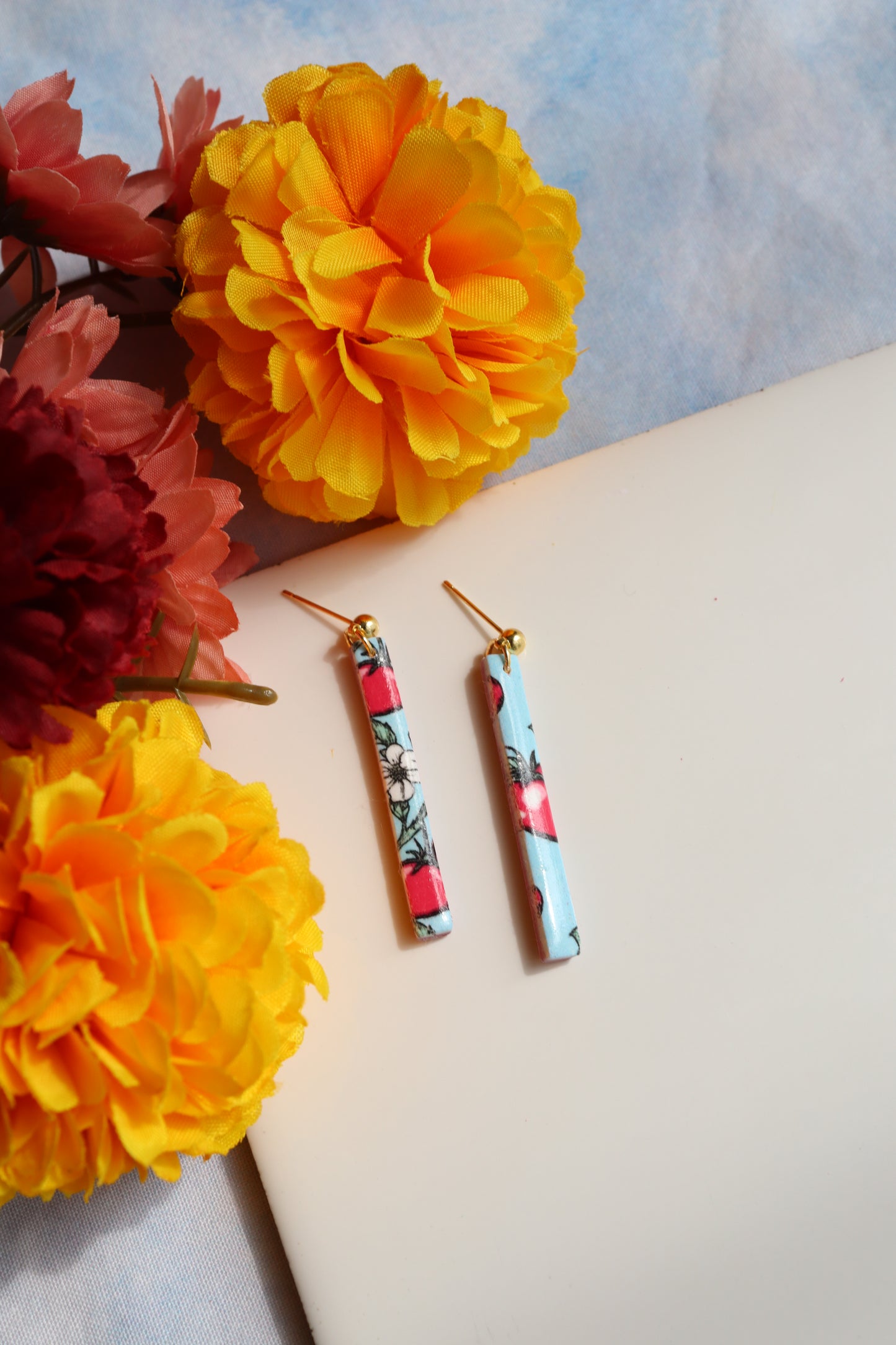 Vine-Ripened Skinny Drop Dangles