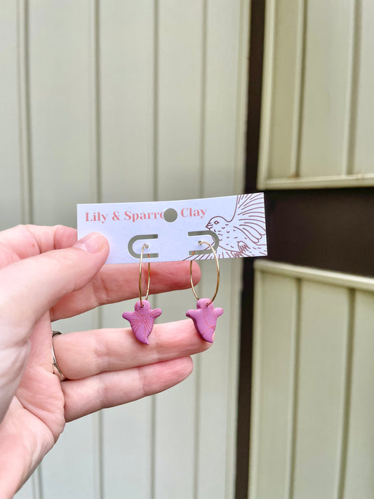 Mini Embossed Ghosts