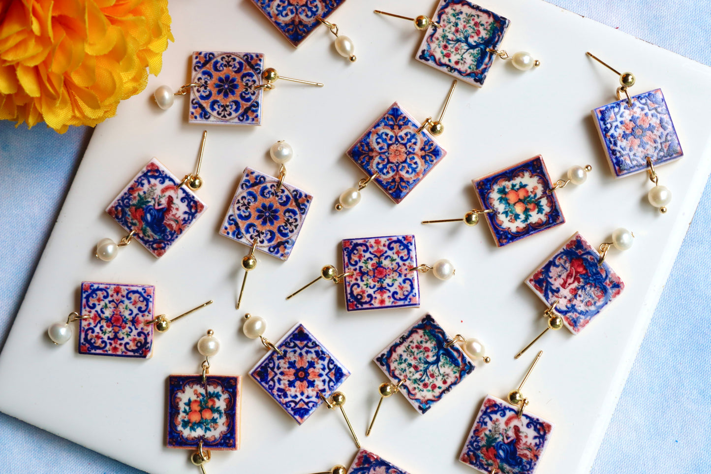 Amalfi Arabesque Dangles (Multiple Designs)