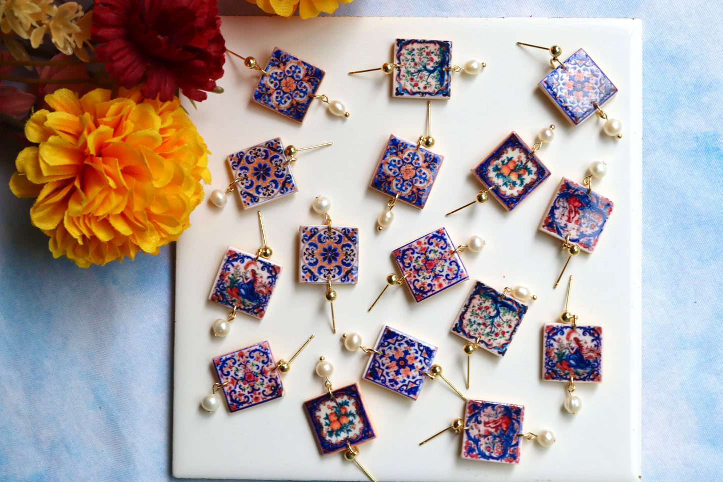 Amalfi Arabesque Dangles (Multiple Designs)