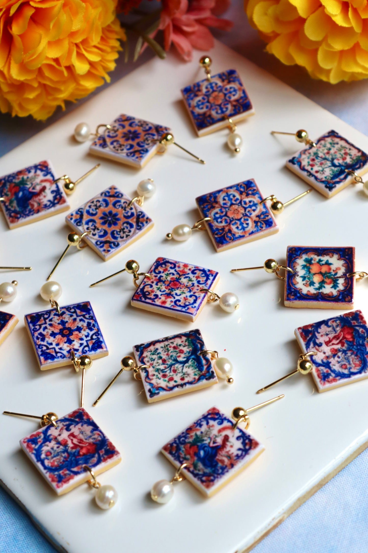 Amalfi Arabesque Dangles (Multiple Designs)