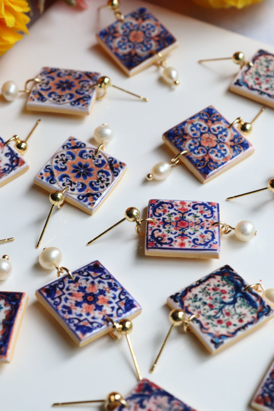 Amalfi Arabesque Dangles (Multiple Designs)