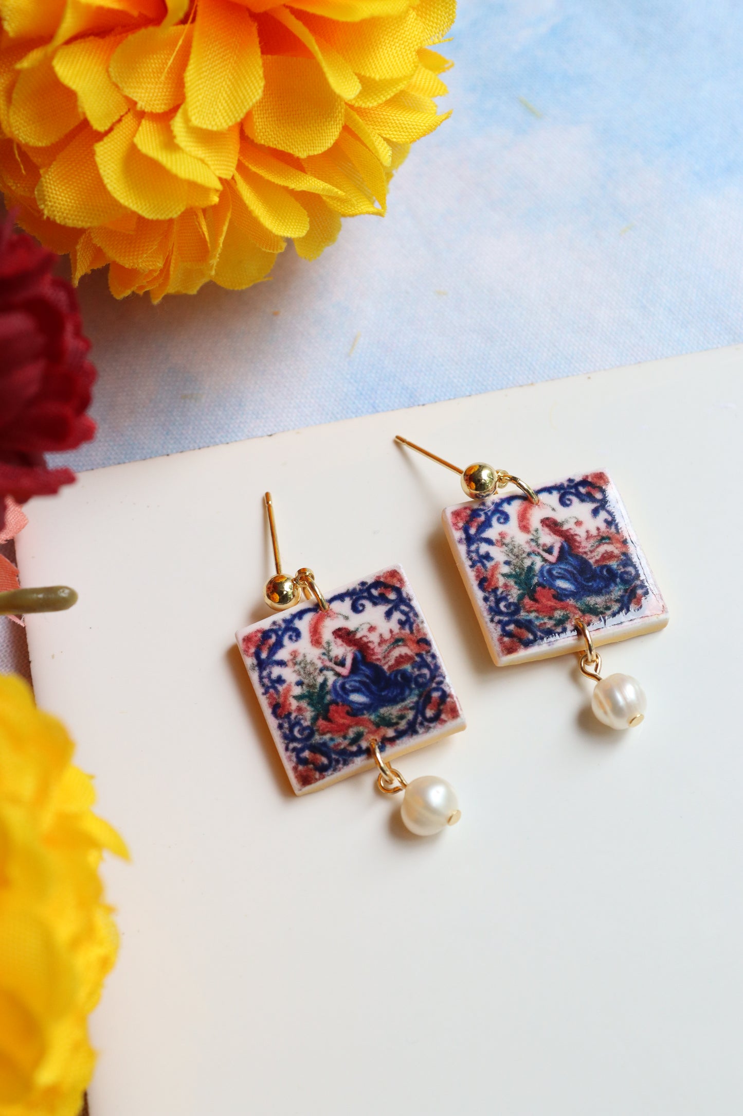 Amalfi Arabesque Dangles (Multiple Designs)