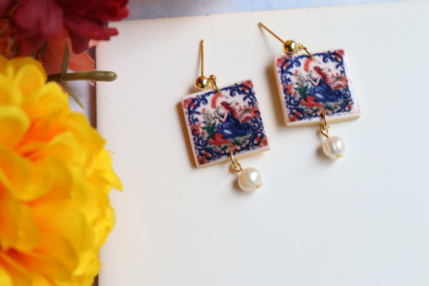 Amalfi Arabesque Dangles (Multiple Designs)