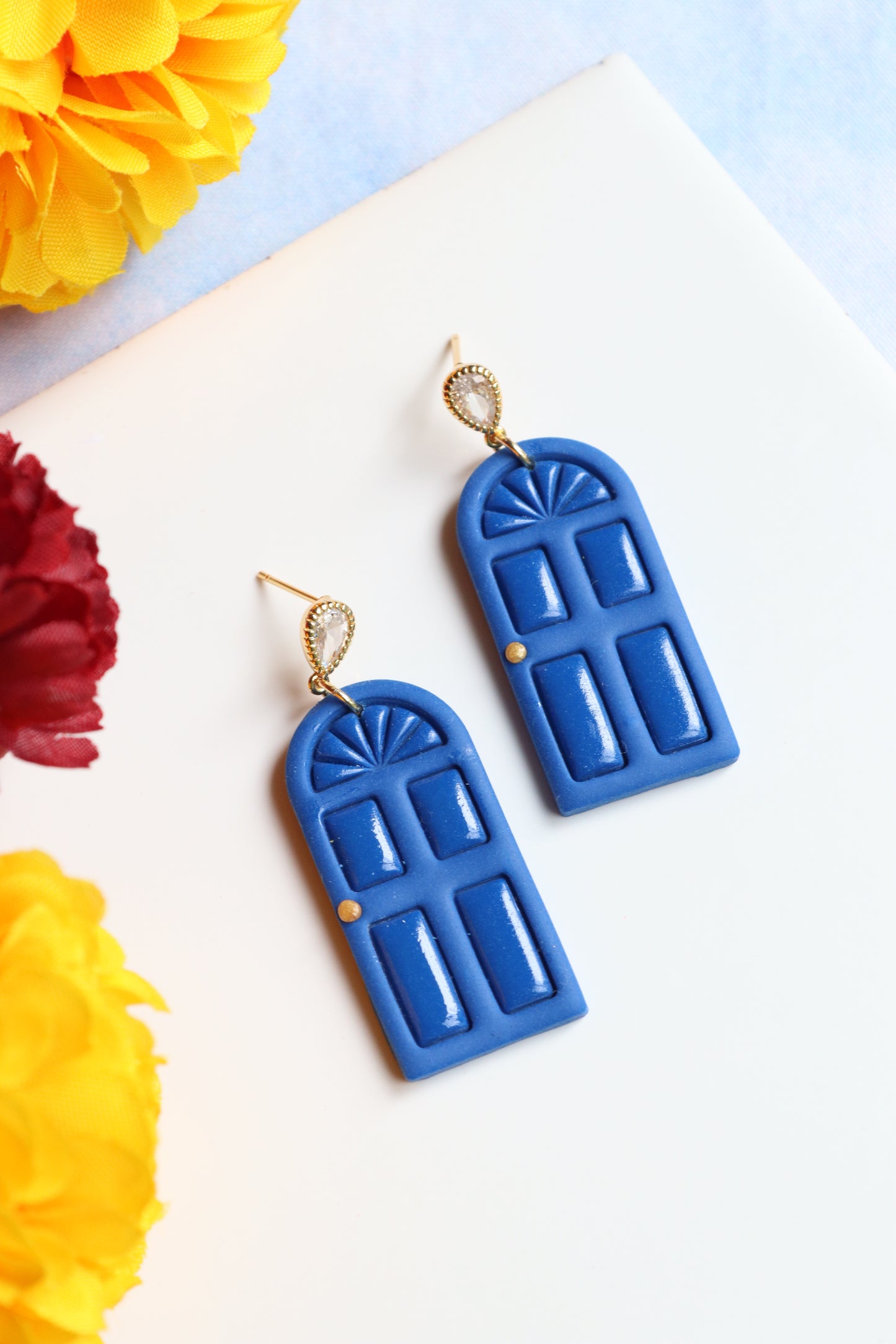 Cobalt Blue Mediterranean Door Dangles