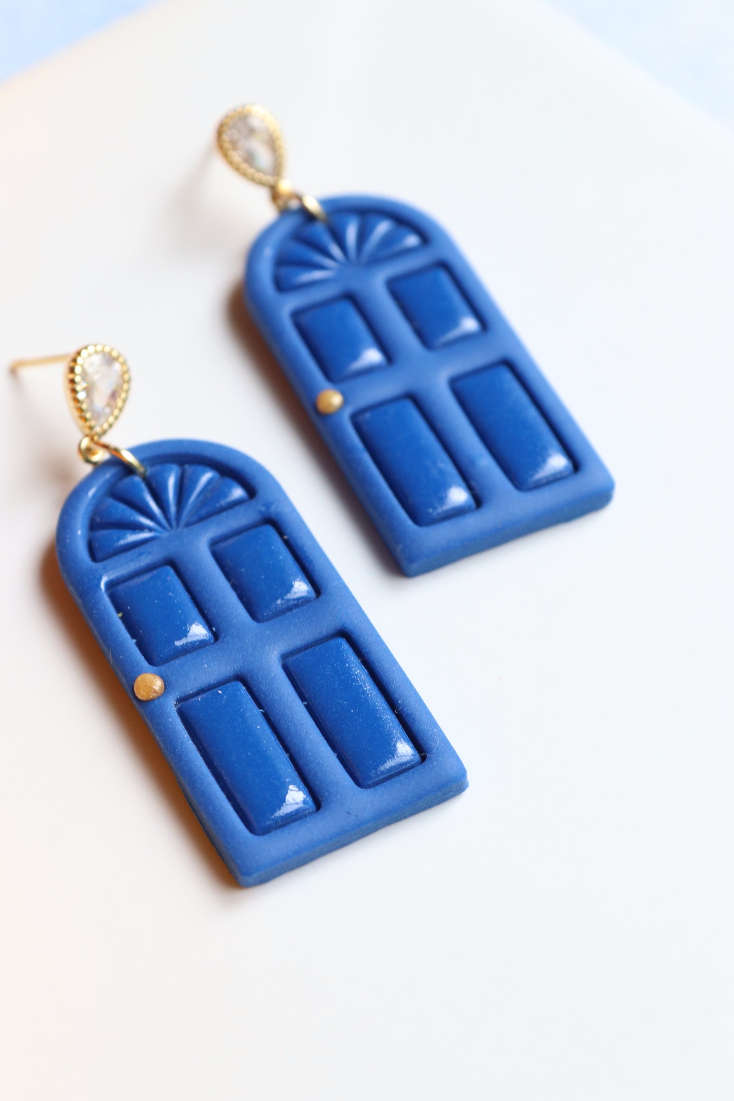 Cobalt Blue Mediterranean Door Dangles