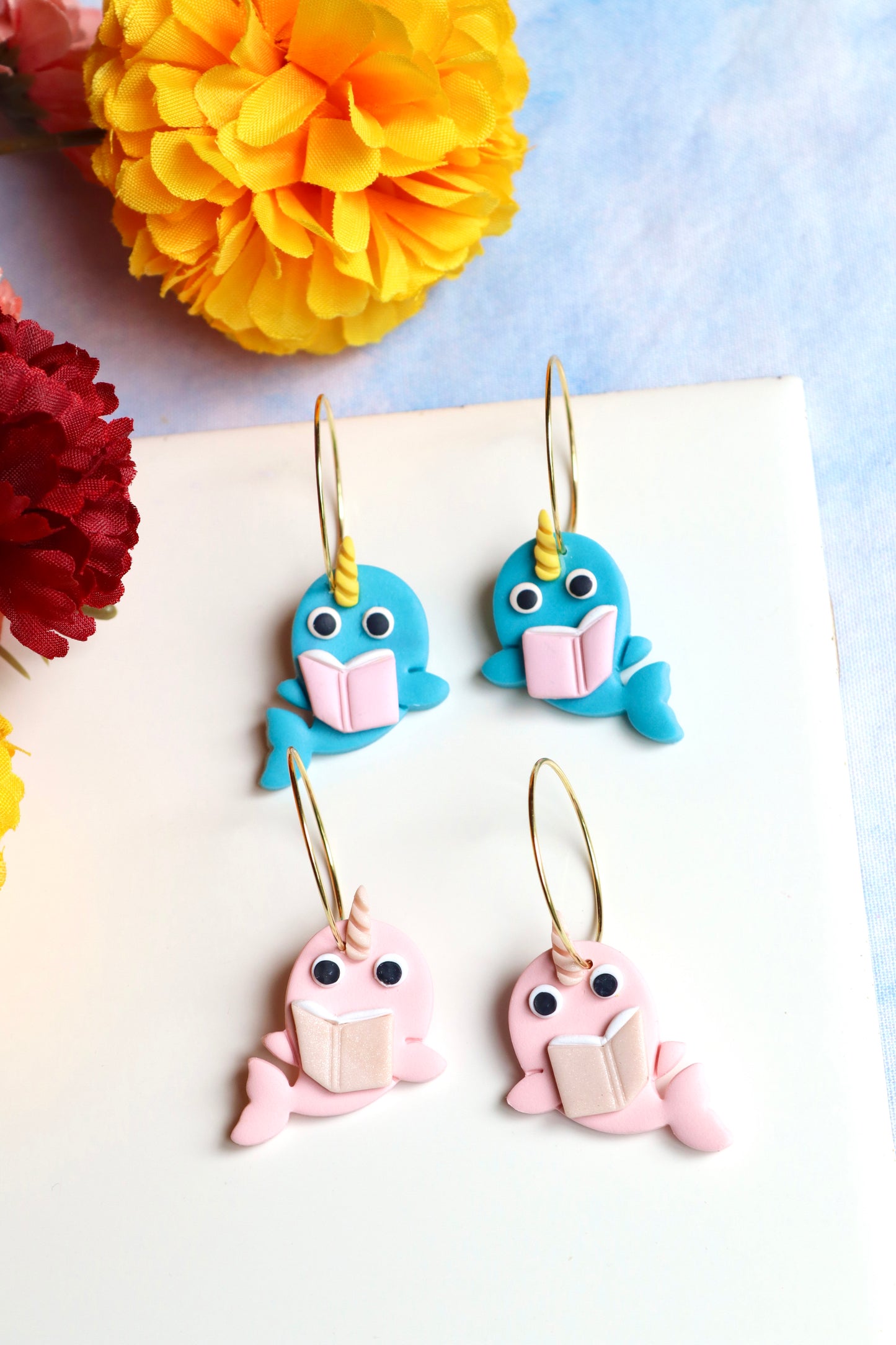Stella the Narwhal Hoops