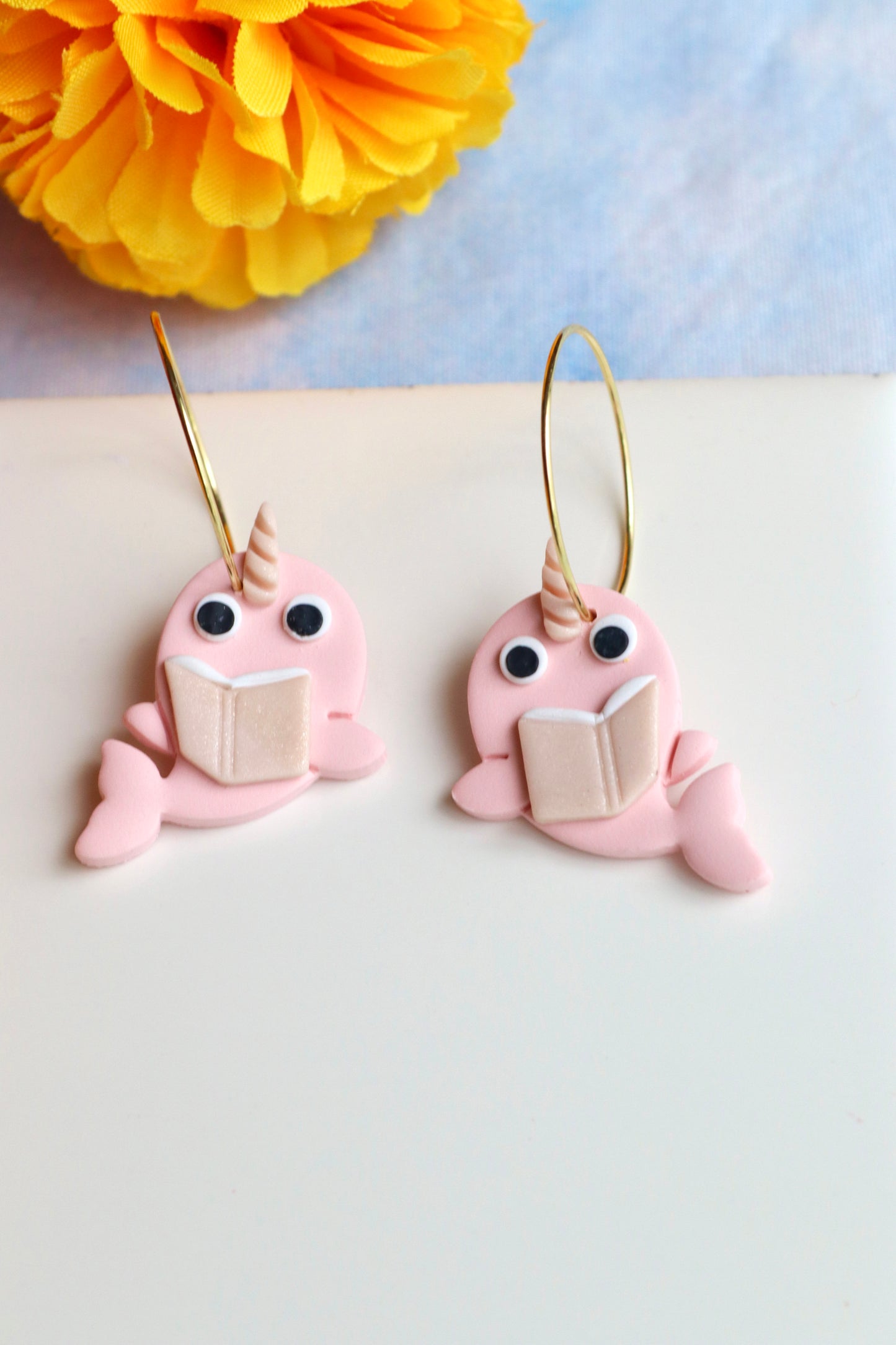Stella the Narwhal Hoops