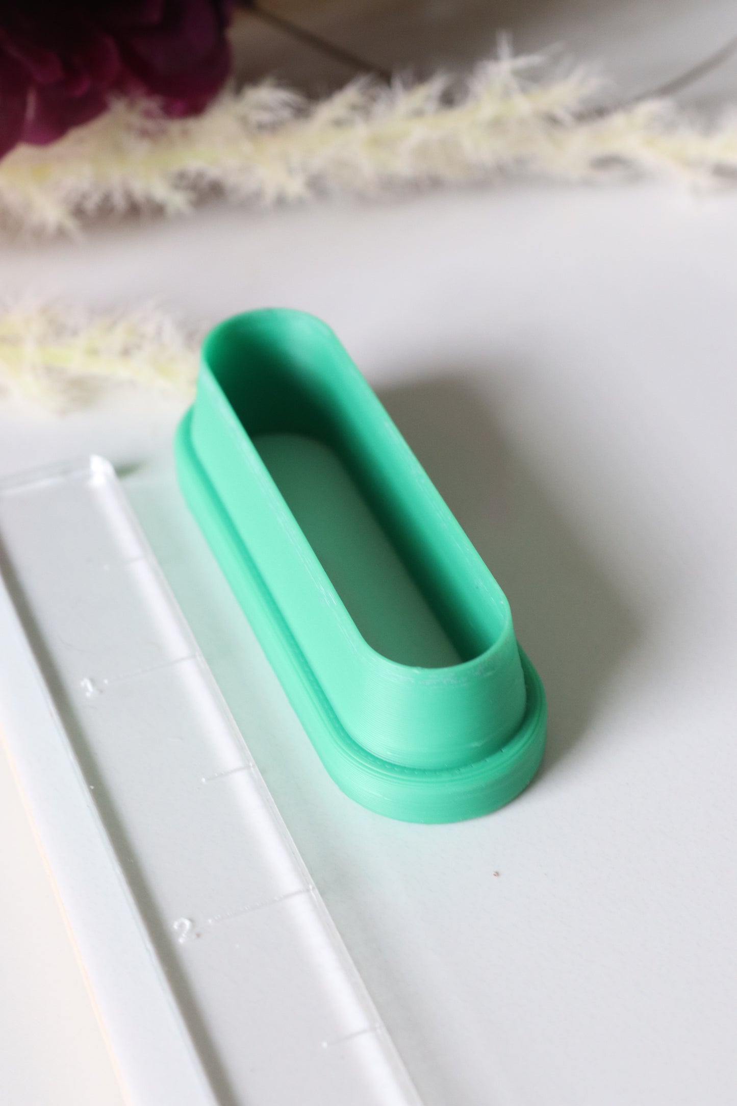 Skinny Oval Clay Cutter