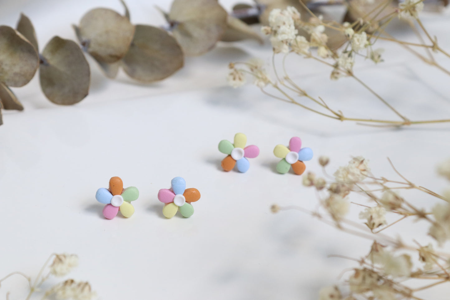 Tiny Flower Studs