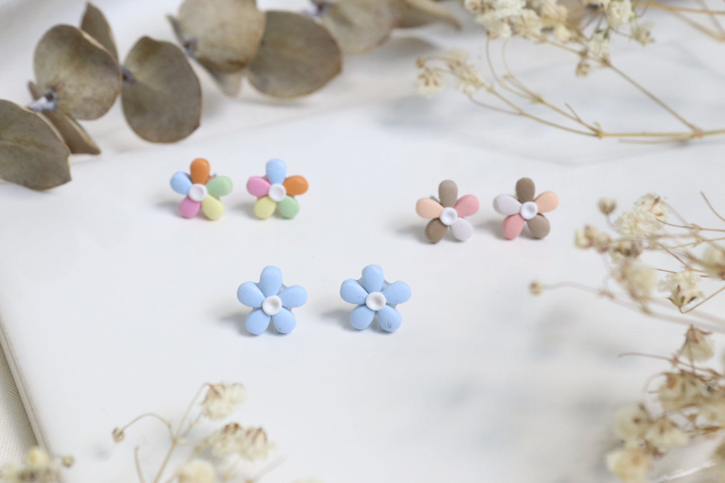 Tiny Flower Studs