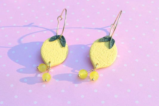 Lemon Drop Hoops