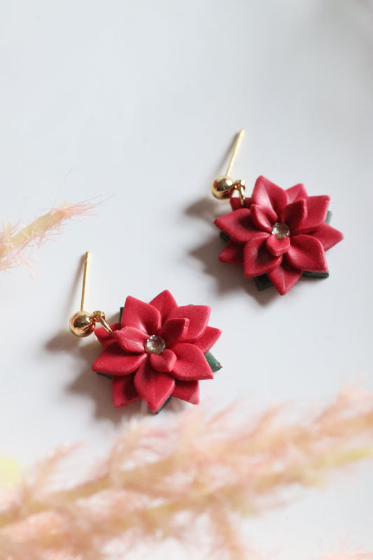 Poinsettia Dangles