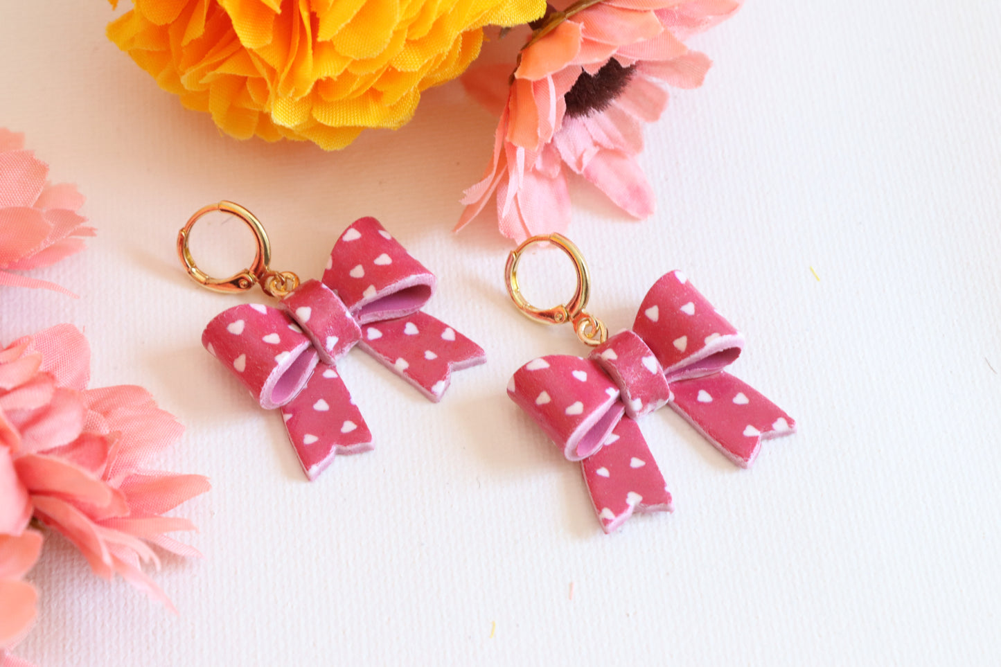 Valentine's Day Bow Dangles