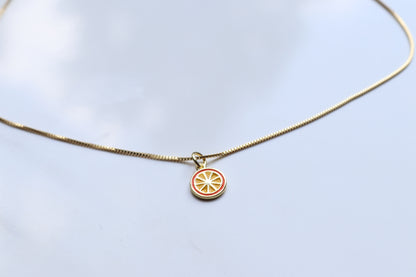 Orange Squeeze Gold-Filled Necklace