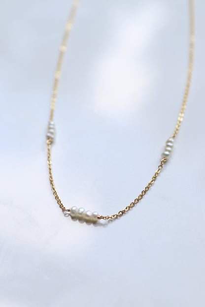 Amalfi Pearl Gold Vermeil Necklace