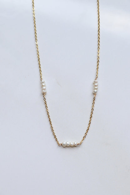 Amalfi Pearl Gold Vermeil Necklace