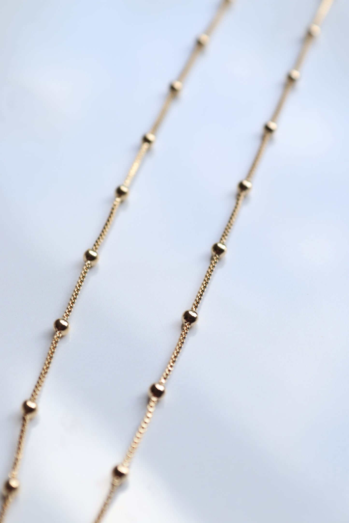 Dottie Gold-Filled Satellite Necklace
