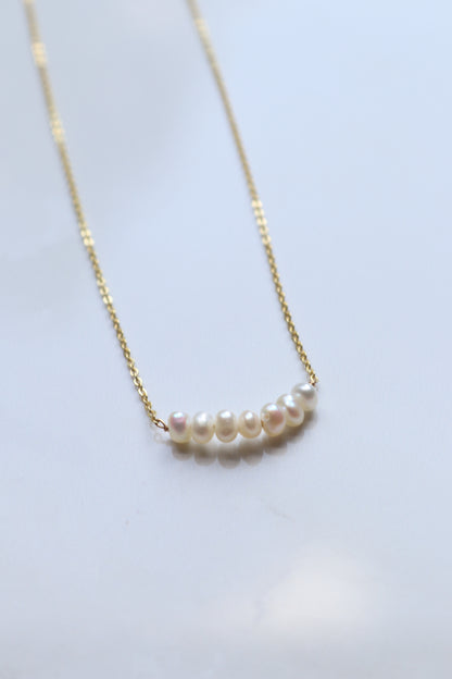 Amalfi Pearl Gold Vermeil Necklace