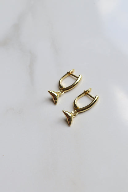 Le Croissant Gold-Filled Earrings