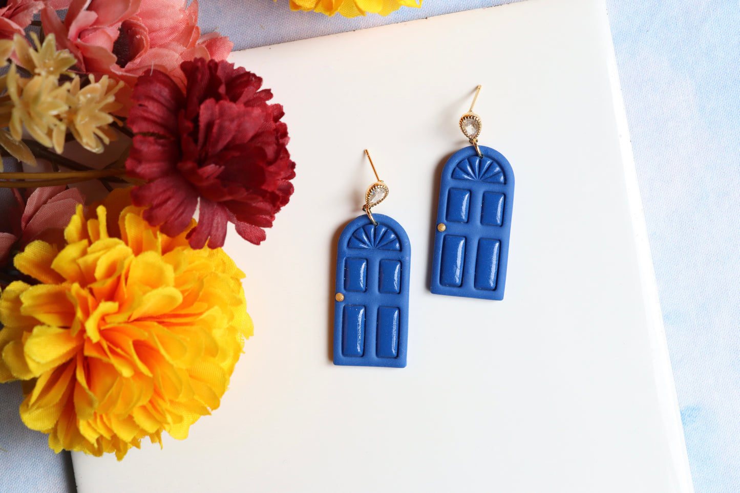 Cobalt Blue Mediterranean Door Dangles