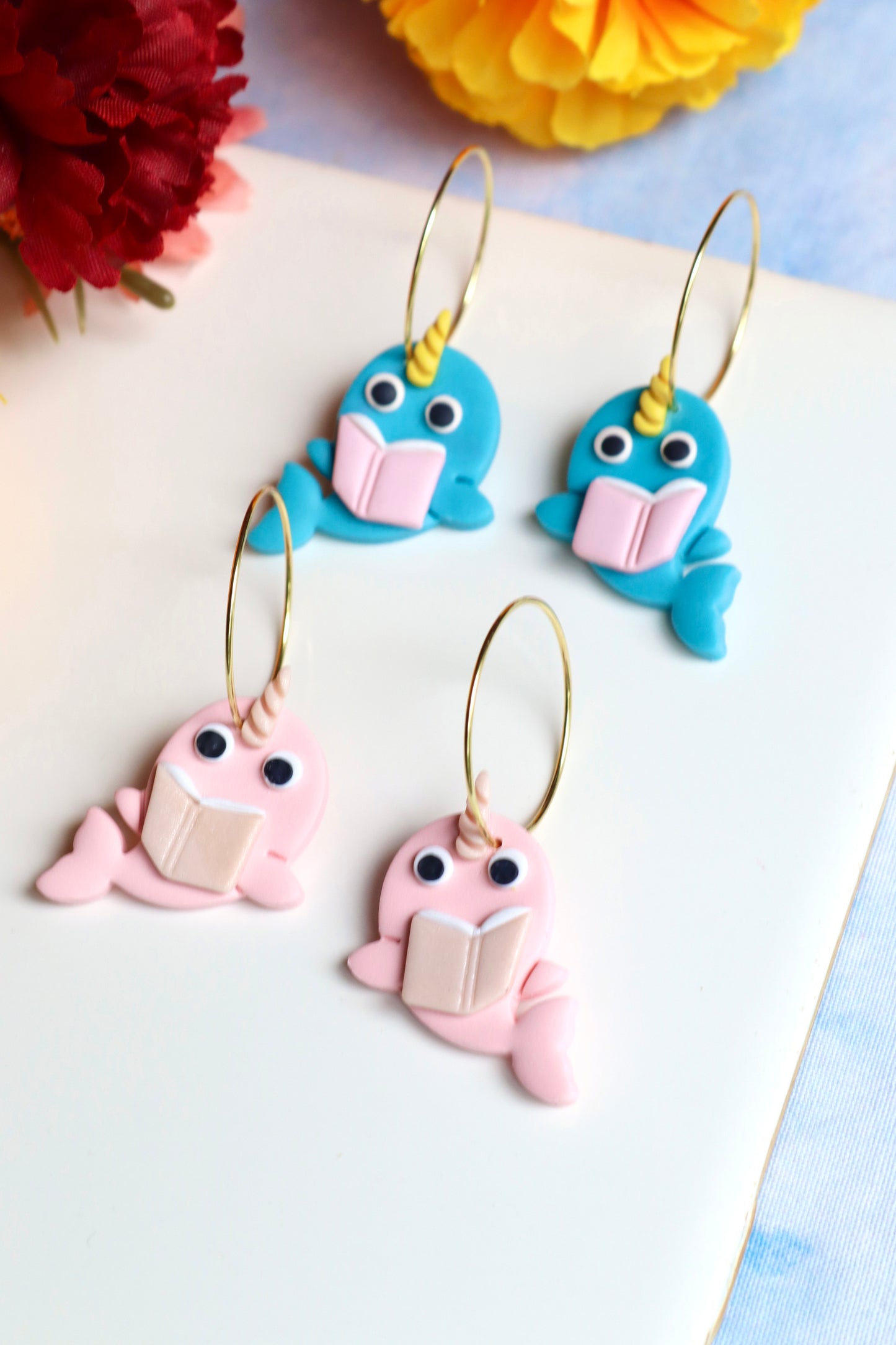 Steve the Narwhal Hoops