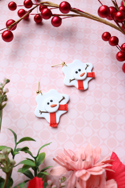 Melted Snowman Dangles