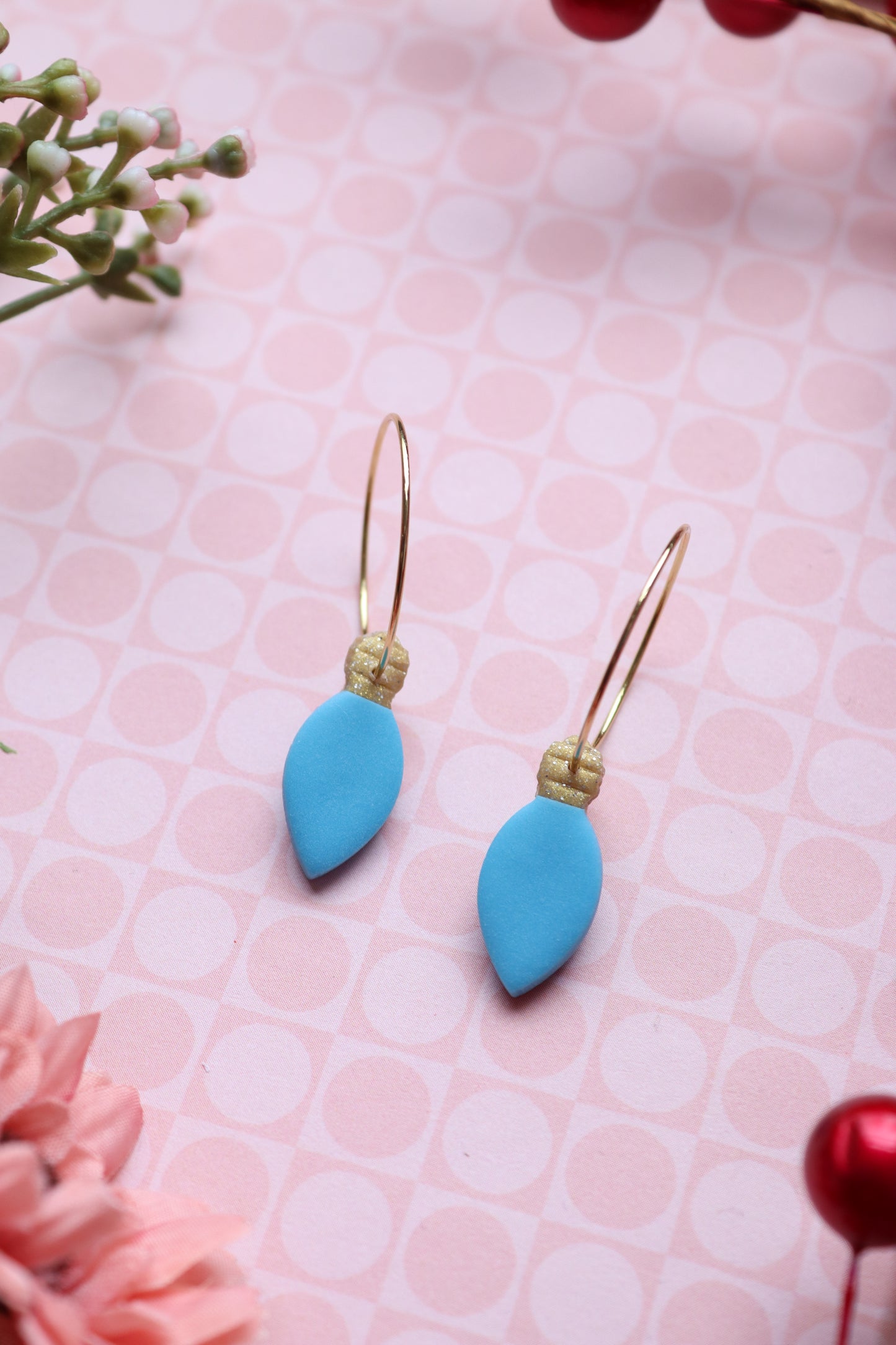 Christmas Light Hoops