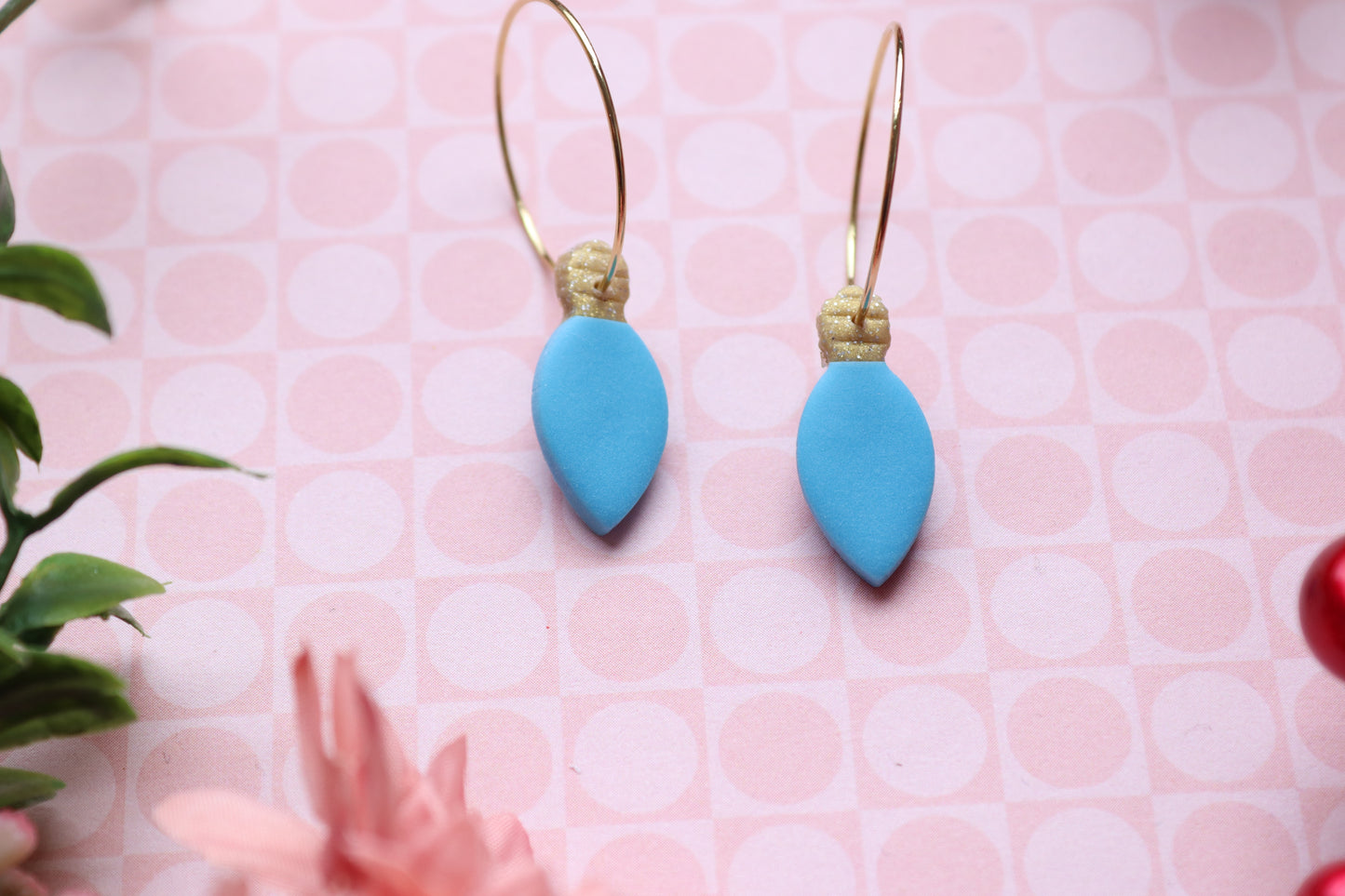 Christmas Light Hoops