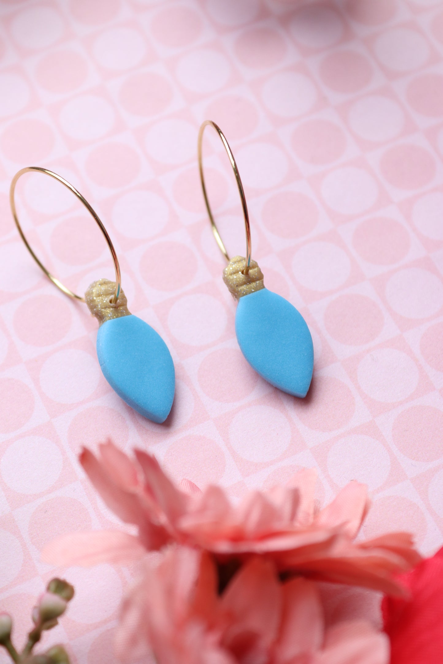 Christmas Light Hoops