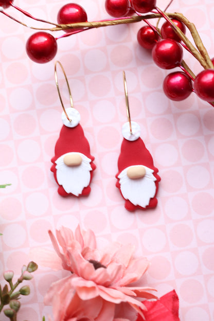 Santa Gnome Hoops