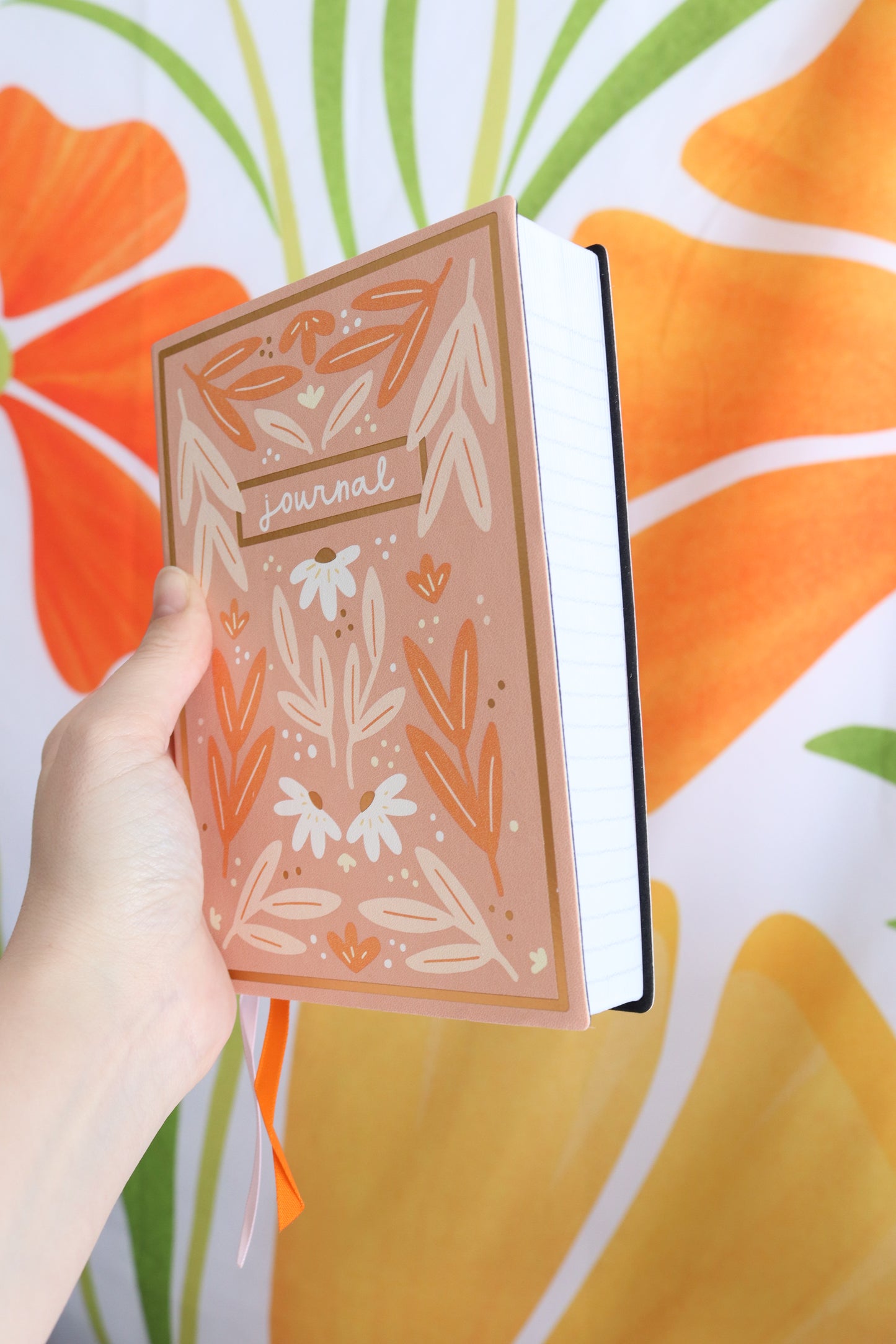 Chunky Floral Journal