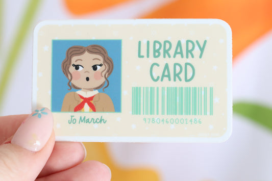 Little Women Jo March Bookish Sticker