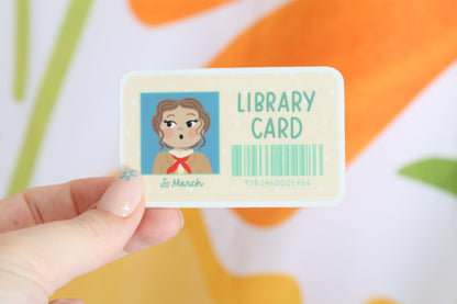 Little Women Jo March Bookish Sticker