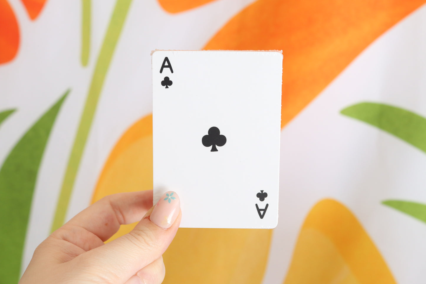 Pink Library Card Playing Cards